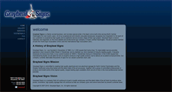 Desktop Screenshot of graybealsigns.com